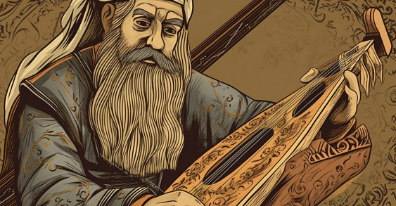 Читать сказку Мастер и фандыр, или Как появились осетинские инструменты